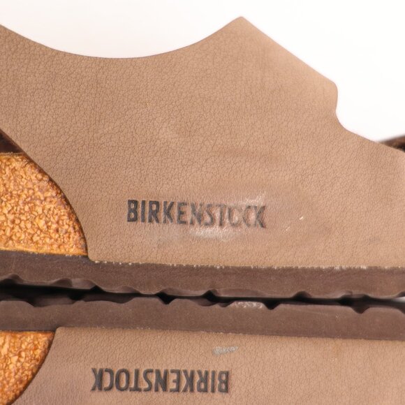 Birkinstock Milano Brown Biko Flor Strap Women’s Size EU 38 US 7 Buckle Sandals - Picture 12 of 12
